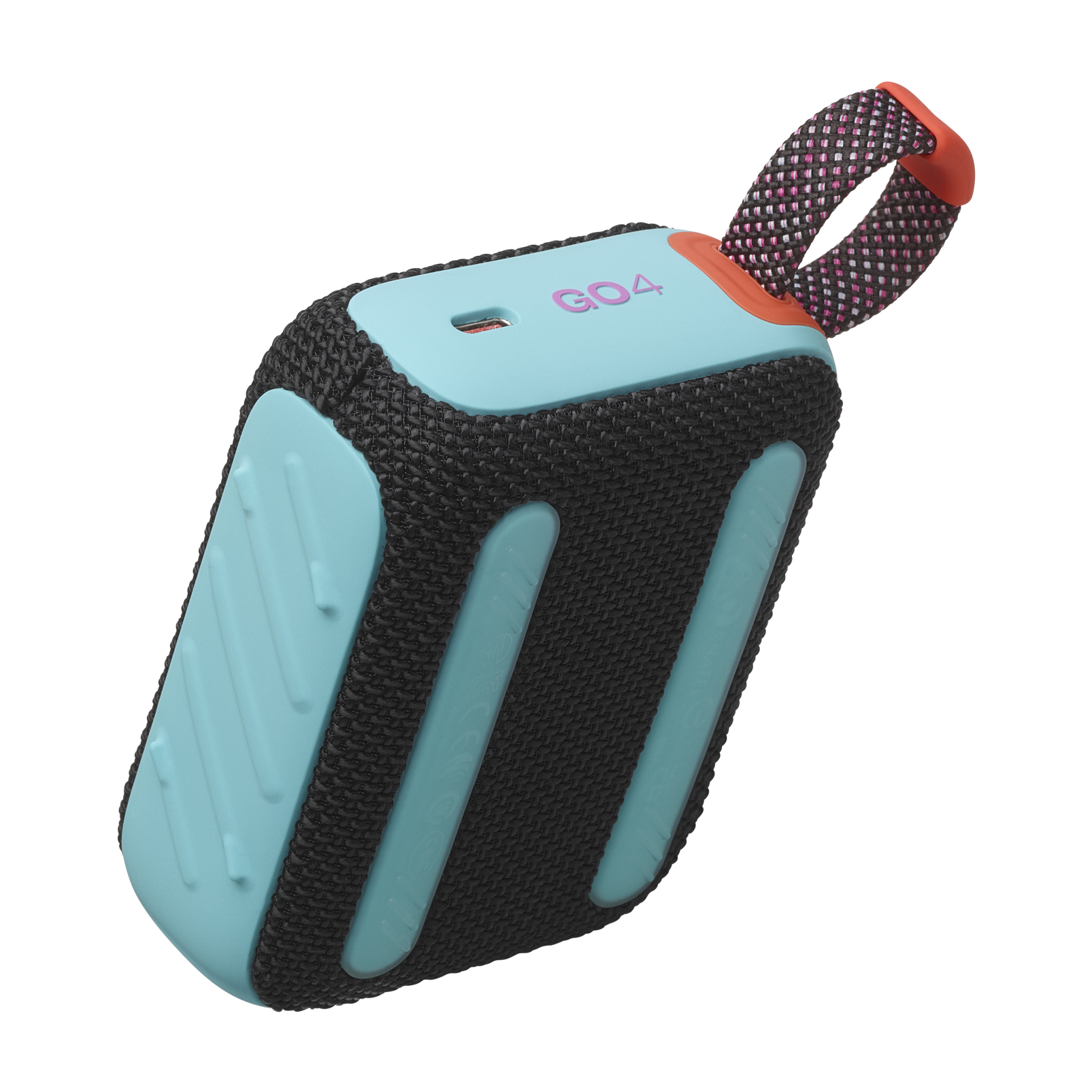 JBL Go 4 - Black and Orange - Ultra-Portable Bluetooth Speaker - Detailshot 2